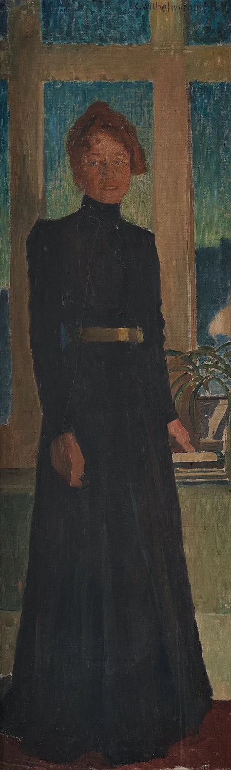 Berta, moglie dell'artista, 1902